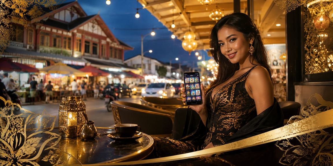 Pengguna Kota Bharu menikmati kasino mudah alih jav777 dengan rekaan batik tradisional